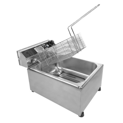 Fritadeira Elétrica Industrial Ipe Cozinhas 5L 3000W 220V Termostato