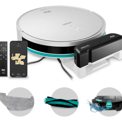 Robô Aspirador Com Mapeamento Wap Robot W1000 Alexa Google