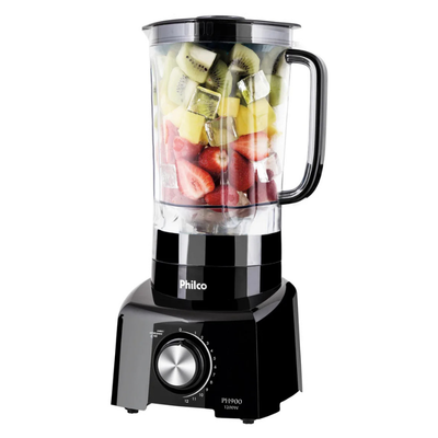 Liquidificador Philco 1200W 3L 12 Velocidades Preto PH900
